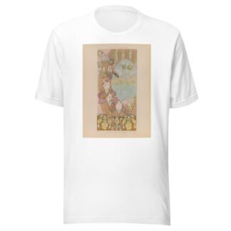 Motifs pour grande frise, combinaisons ornementales – Iris et Clématite by Claudius Denis T-Shirt