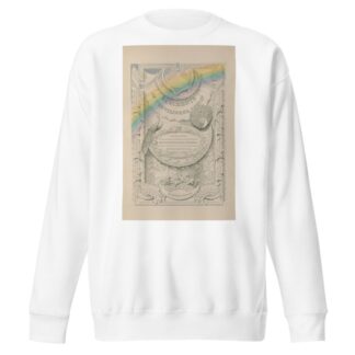 Rudiments of curvilinear design Pl.01 by George Phillips Sweatshirt