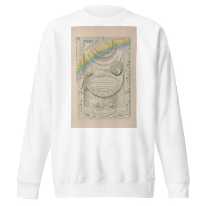Rudiments of curvilinear design Pl.01 by George Phillips Sweatshirt