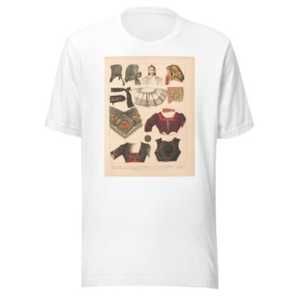 Deutsche Volkstrachten Pl.84 by Albert Kretschmer T-Shirt