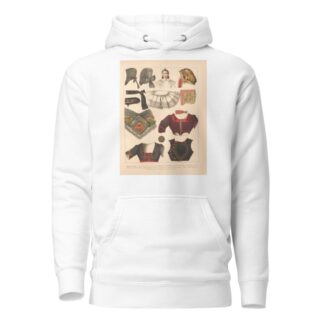 Deutsche Volkstrachten Pl.84 by Albert Kretschmer Hoodie
