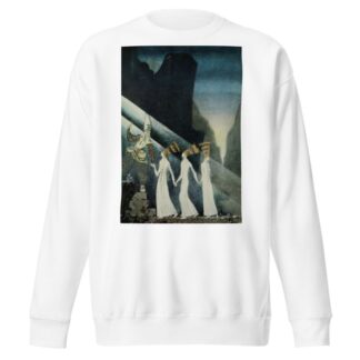 East of the sun and west of the moon pl 24 by Kay Rasmus Nielsen Sweatshirt