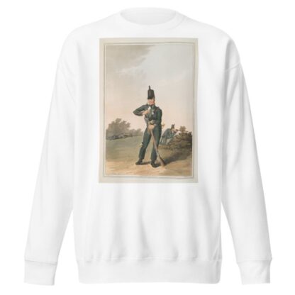 North York militia, Plate 31 by George Walker Sweatshirt