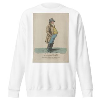 A gloomy Day, taken on the Steyne at Brighton. by Robert Dighton Sweatshirt