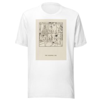 The sleeping car by William Ely Hill T-Shirt