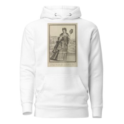 Dame de qualité en habit de bal by Jean Bérain Hoodie