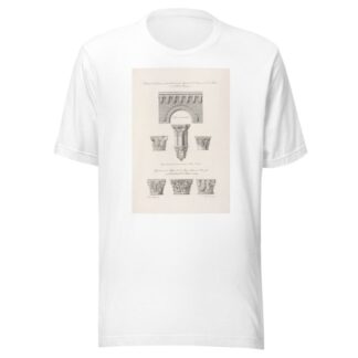 Détails d’architecture, du XIe. siècle tirés des edifices de St. Étienne et de St. Lucien. by Nicolas Xavier Willemin T-Shirt