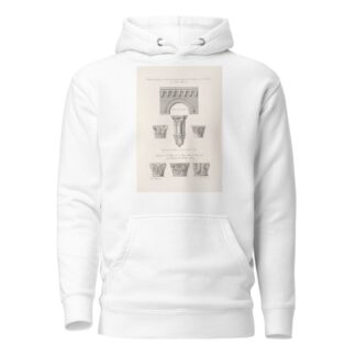 Détails d’architecture, du XIe. siècle tirés des edifices de St. Étienne et de St. Lucien. by Nicolas Xavier Willemin Hoodie