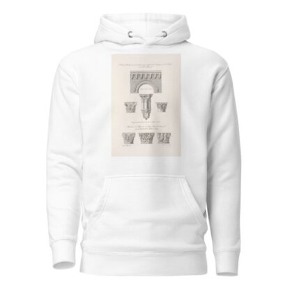 Détails d’architecture, du XIe. siècle tirés des edifices de St. Étienne et de St. Lucien. by Nicolas Xavier Willemin Hoodie