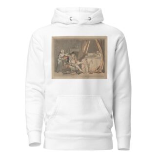 Four o’clock in town by Thomas Rowlandson Hoodie