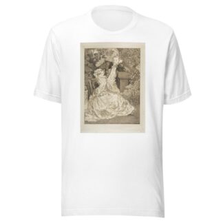 La Broderie à l’aiguille by Félix Bracquemond T-Shirt