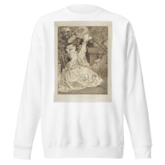 La Broderie à l’aiguille by Félix Bracquemond Sweatshirt