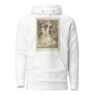 La Broderie à l’aiguille by Félix Bracquemond Hoodie
