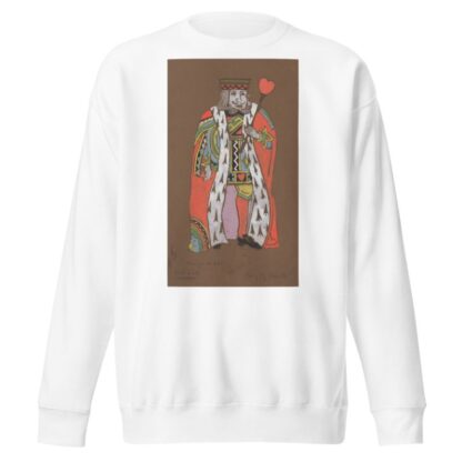 King of Hearts by William Penhallow Henderson Sweatshirt