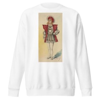 Historical costumes Pl.24 by Charles Bianchini Sweatshirt
