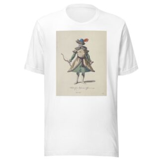 Habit of a Moscovian officer in 1577. Officier Russe. by Charles Grignion T-Shirt