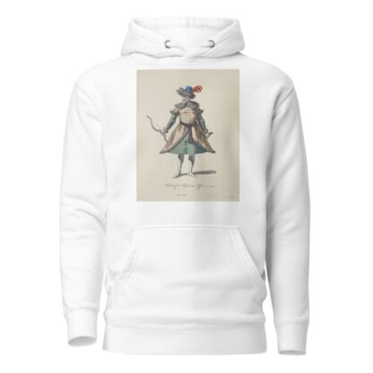 Habit of a Moscovian officer in 1577. Officier Russe. by Charles Grignion Hoodie