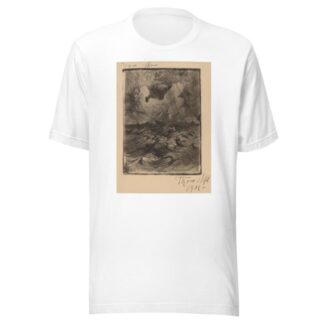 Storm at Sea by Thorvald Simeon Niss T-Shirt