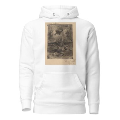 Storm at Sea by Thorvald Simeon Niss Hoodie