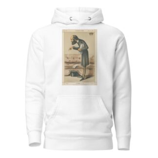Prime Ministers – ‘He is too honest a Tory for his party and his time.’ The Marquis of Salisbury. 10 July 1869 by Carlo Pellegrini Hoodie