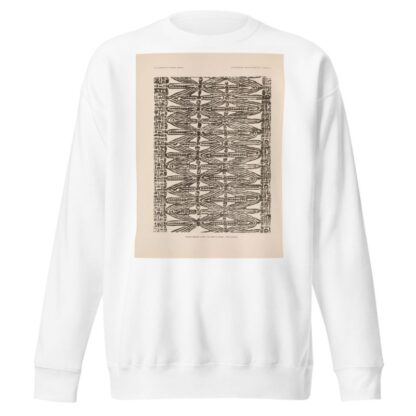 Decorative art of New Guinea Pl.07 by Albert Buell Lewis Sweatshirt