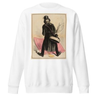 L’Américain de Versailles by André Gill Sweatshirt