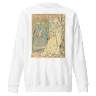 Tom Thumb with the king and queen by Leonard Leslie Brooke Sweatshirt