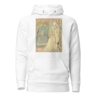 Tom Thumb with the king and queen by Leonard Leslie Brooke Hoodie