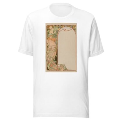 Menu Card by Alphonse Mucha T-Shirt