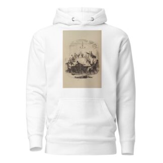 Mr. Pickwick addresses the club by Robert Seymour Hoodie