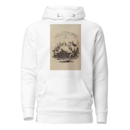 Mr. Pickwick addresses the club by Robert Seymour Hoodie