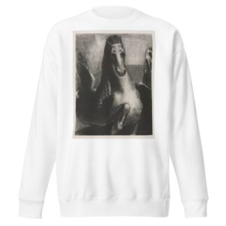 The Wing by Odilon Redon Sweatshirt