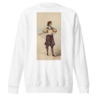 Historical costumes Pl.36 by Charles Bianchini Sweatshirt