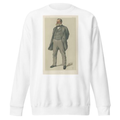 Politicians – Vanity Fair – ‘the City’. Alderman Robert Nicholas Fowler. June 25, 1881 by Théobald Chartran Sweatshirt