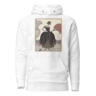 Pavane ; Robe du soir, de Worth by George Barbier Hoodie