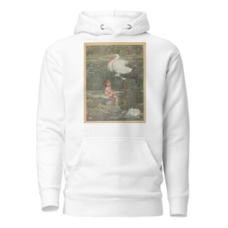 The bud opened into a full-blown flower, in the middle of which lay a beautiful child by William Heath Robinson Hoodie