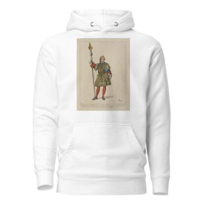 Garde de la porte du roi Louis XV, dite de la manche. D’après une gravure de Chevilet. by Raphaël Jacquemin Hoodie