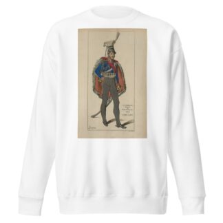 Le maréchal prince de Poniatowski. 1813. D’après Aubry. by Raphaël Jacquemin Sweatshirt