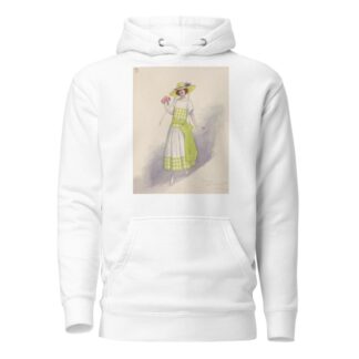 Gingham girl, 4 by Will R. Barnes Hoodie