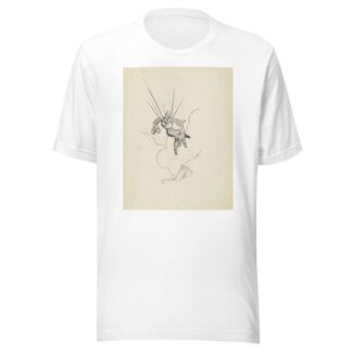 Zwevende man aan parachute by F. Ockerse T-Shirt