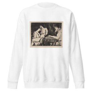 Meditation by Albert Sterner Sweatshirt