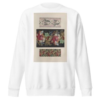 The Coventry ribbon, and specimens of ribbons from St. Etienne, France by Matthew Digby Wyatt Sweatshirt