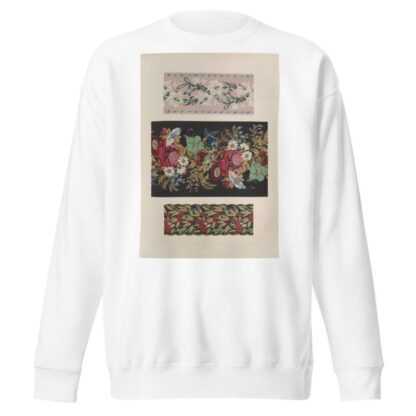 The Coventry ribbon, and specimens of ribbons from St. Etienne, France by Matthew Digby Wyatt Sweatshirt