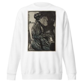 Etude a Quatre Mains by Auguste Louis Lepère Sweatshirt