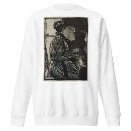 Etude a Quatre Mains by Auguste Louis Lepère Sweatshirt