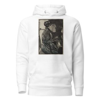 Etude a Quatre Mains by Auguste Louis Lepère Hoodie