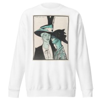 Gee, Mag, think of us bein’ on a magazine cover! by Stuart Davis Sweatshirt