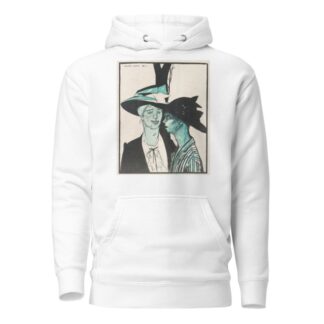 Gee, Mag, think of us bein’ on a magazine cover! by Stuart Davis Hoodie