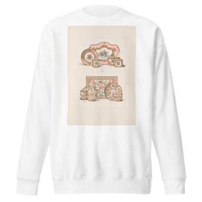 The soft porcelain of Sèvres Pl.18 by Edouard Garnier Sweatshirt