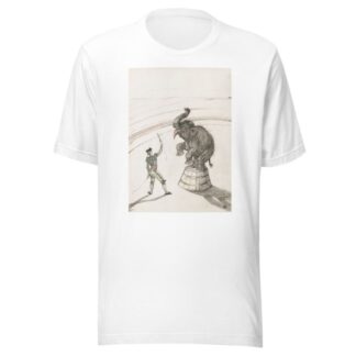 Au cirque; Éléphant en liberté by Henri de Toulouse-Lautrec T-Shirt